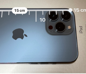 澄海苹果14维修分享如何使用iPhone14测距仪测量身高 