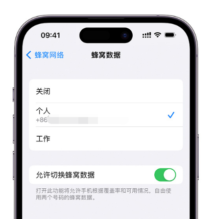 澄海苹果维修服务分享如何在iPhone上使用双卡 